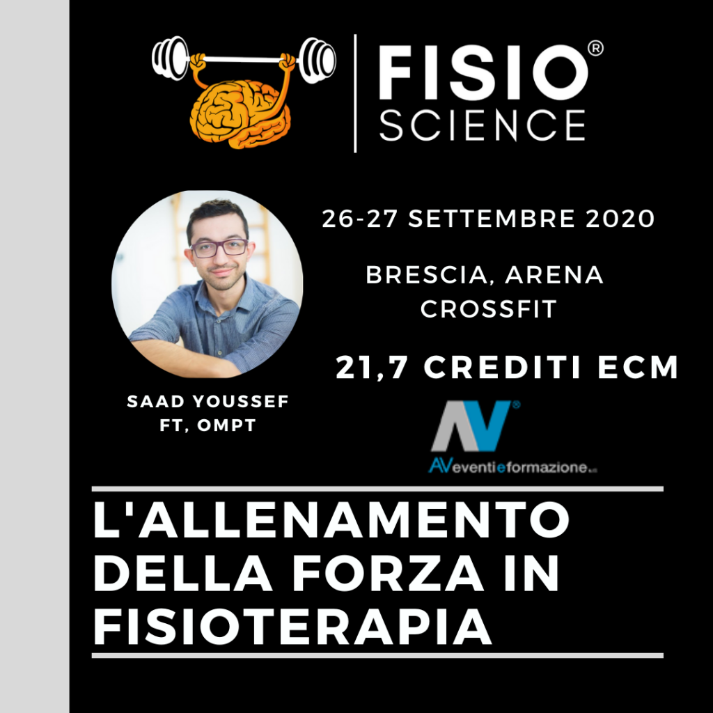 CORSO DI ALLENAMENTO DELLA FORZA IN FISIOTERAPIA