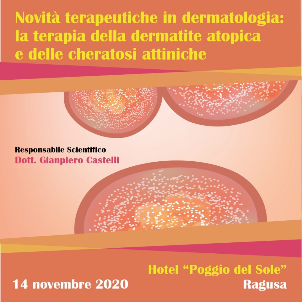 NOVITÀ TERAPEUTICHE IN DERMATOLOGIA: LA TERAPIA DELLA DERMATITE ATOPICA E DELLE CHERATOSI ATTINICHE