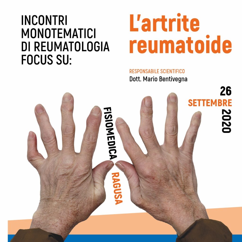 INCONTRI MONOTEMATICI DI REUMATOLOGIA. <br>FOCUS SU L'ARTRITE REUMATOIDE